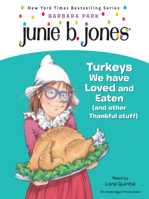 Barbara Park 的 Turkeys We have Loved and Eaten (and other Thankful Stuff) 內容詳情 - 可供借閱